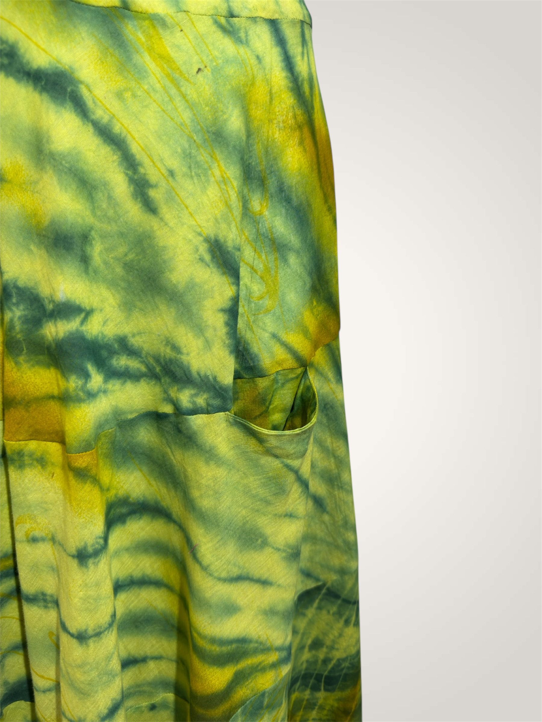 Robe voile de coton - coupe biais