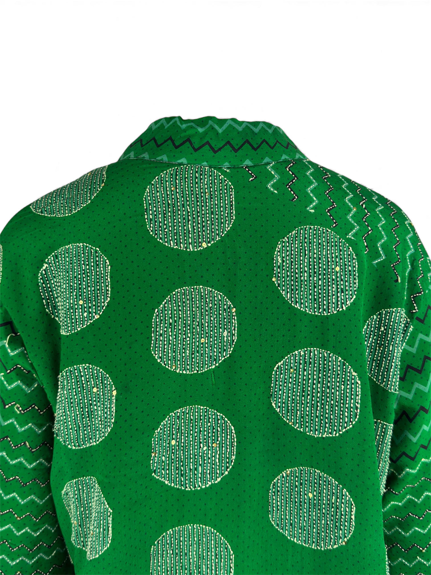 Veste kimono réversible Soie - Pièce unique