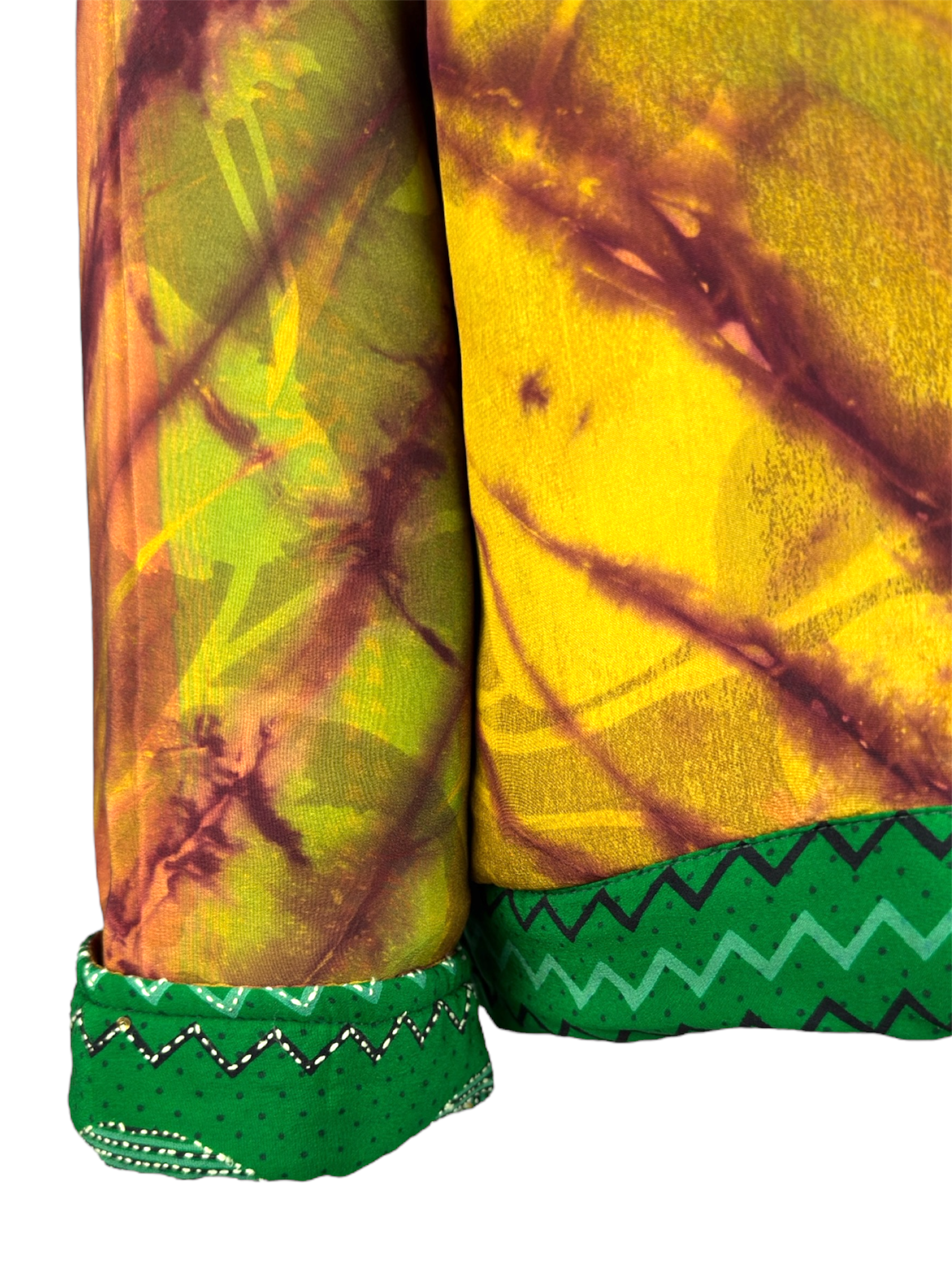 Veste kimono réversible Soie - Pièce unique