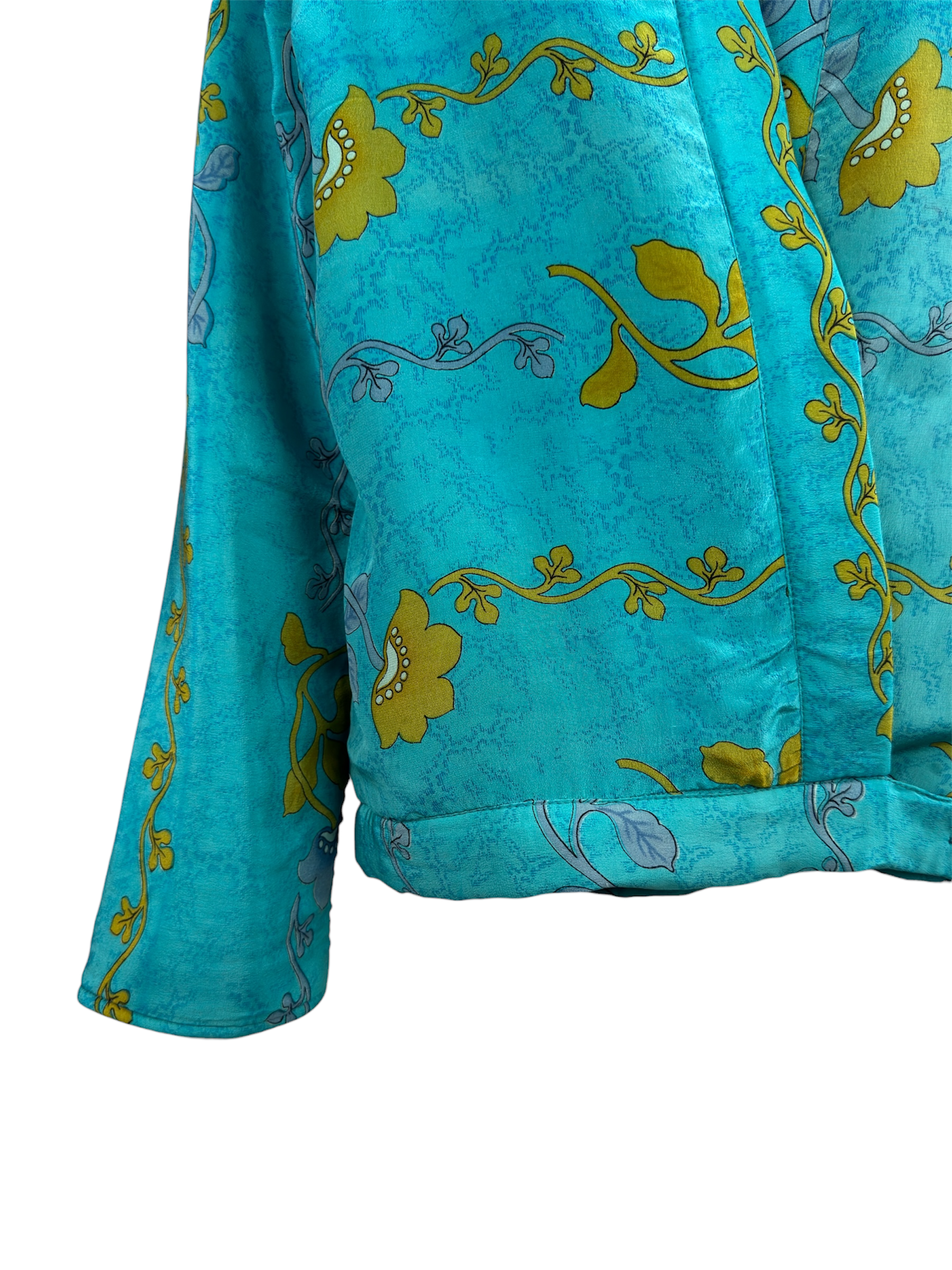 Veste kimono réversible Soie - Pièce unique