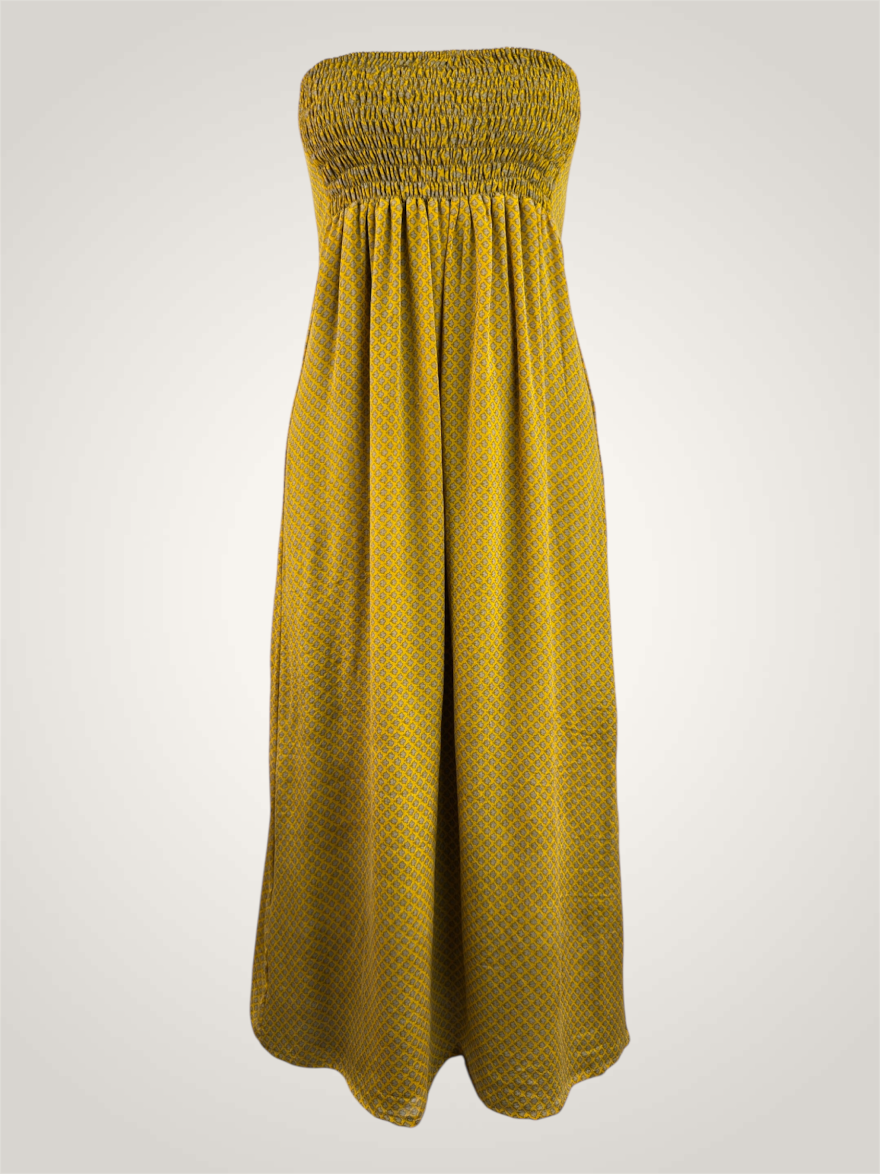 Robe jupe réversible soie recyclée