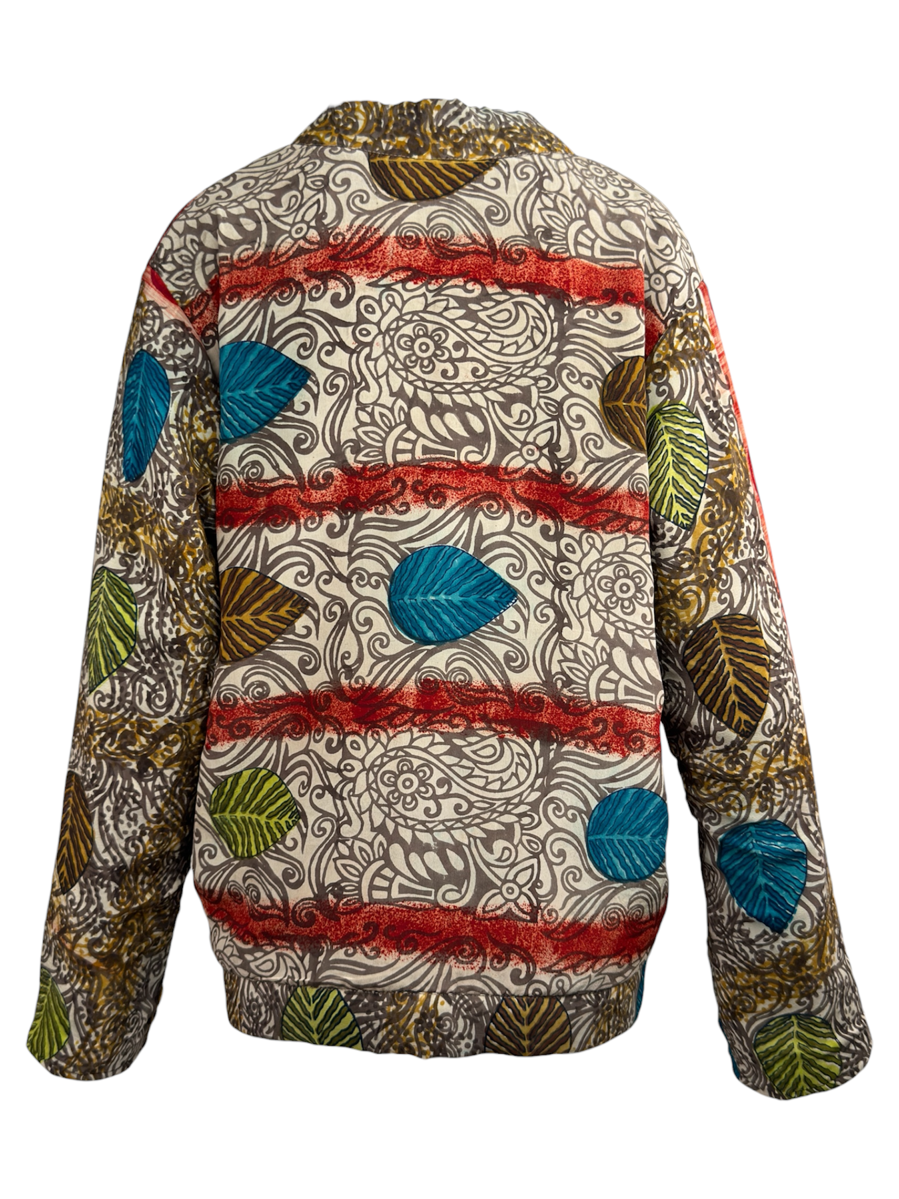 Veste kimono réversible Soie - Pièce unique