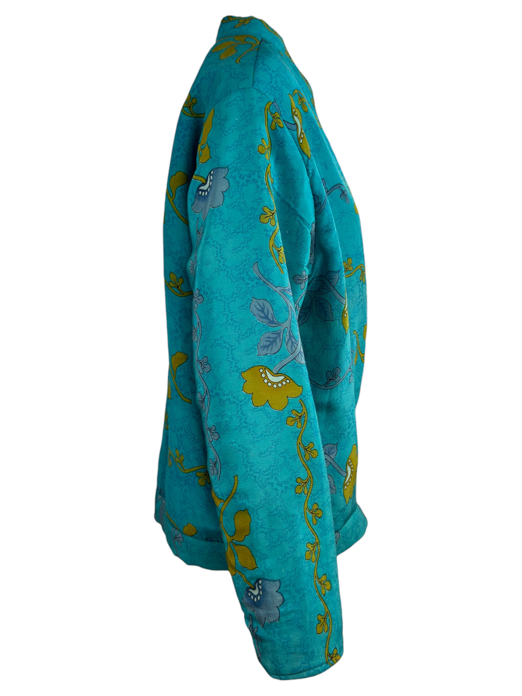 Veste kimono réversible Soie - Pièce unique