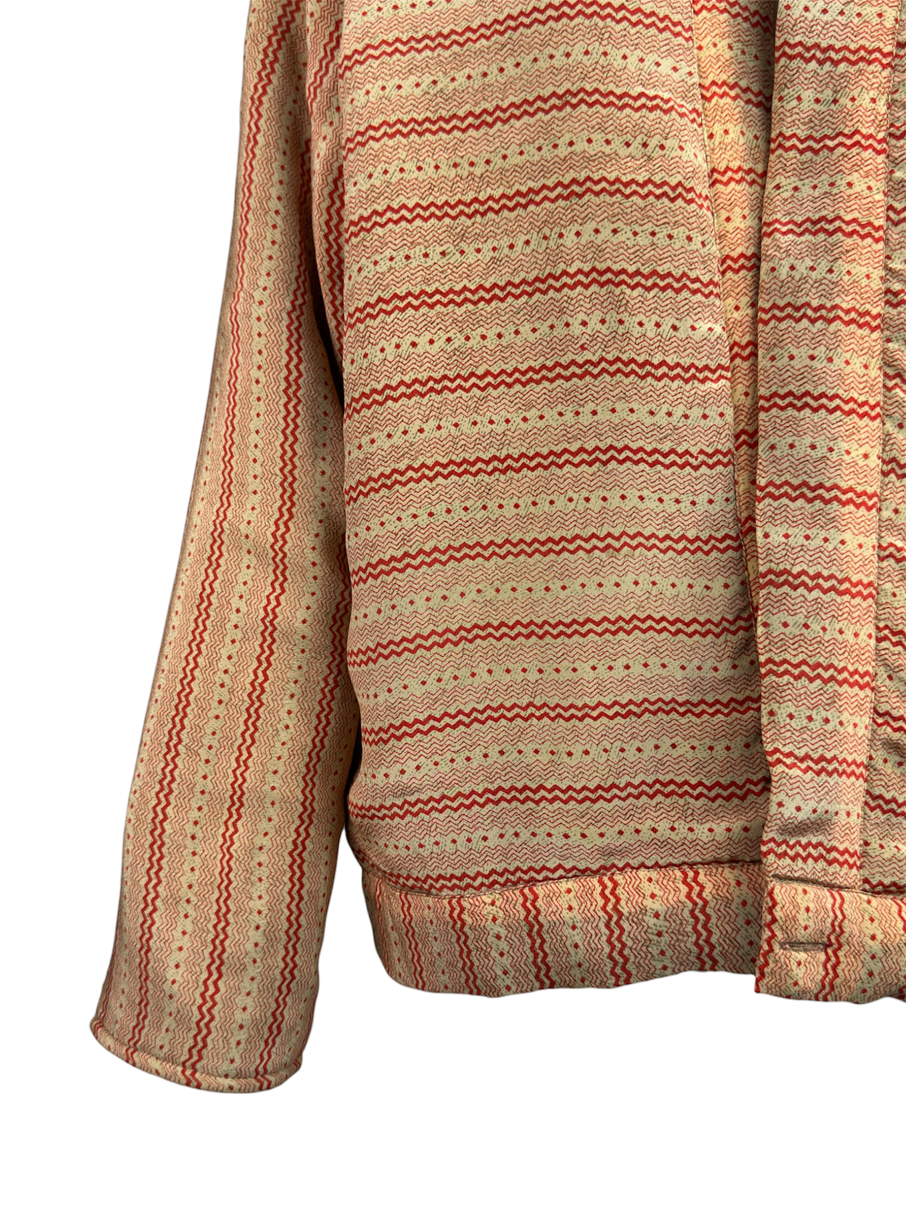 Veste kimono réversible Soie - Pièce unique