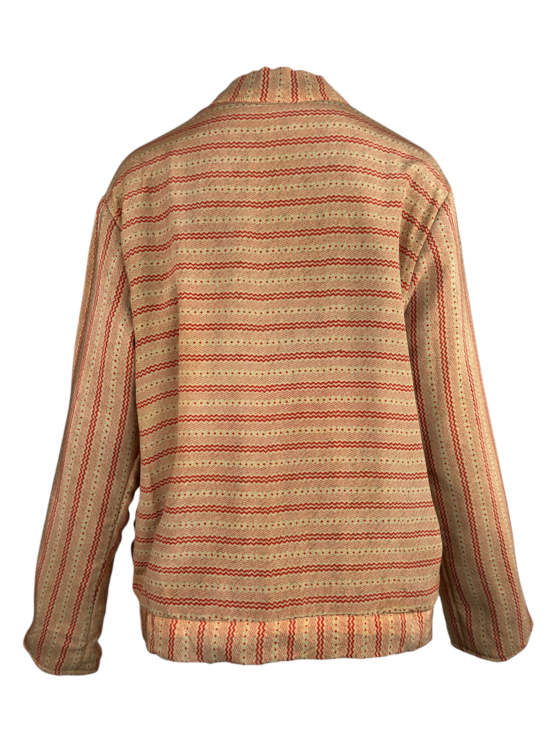 Veste kimono réversible Soie - Pièce unique