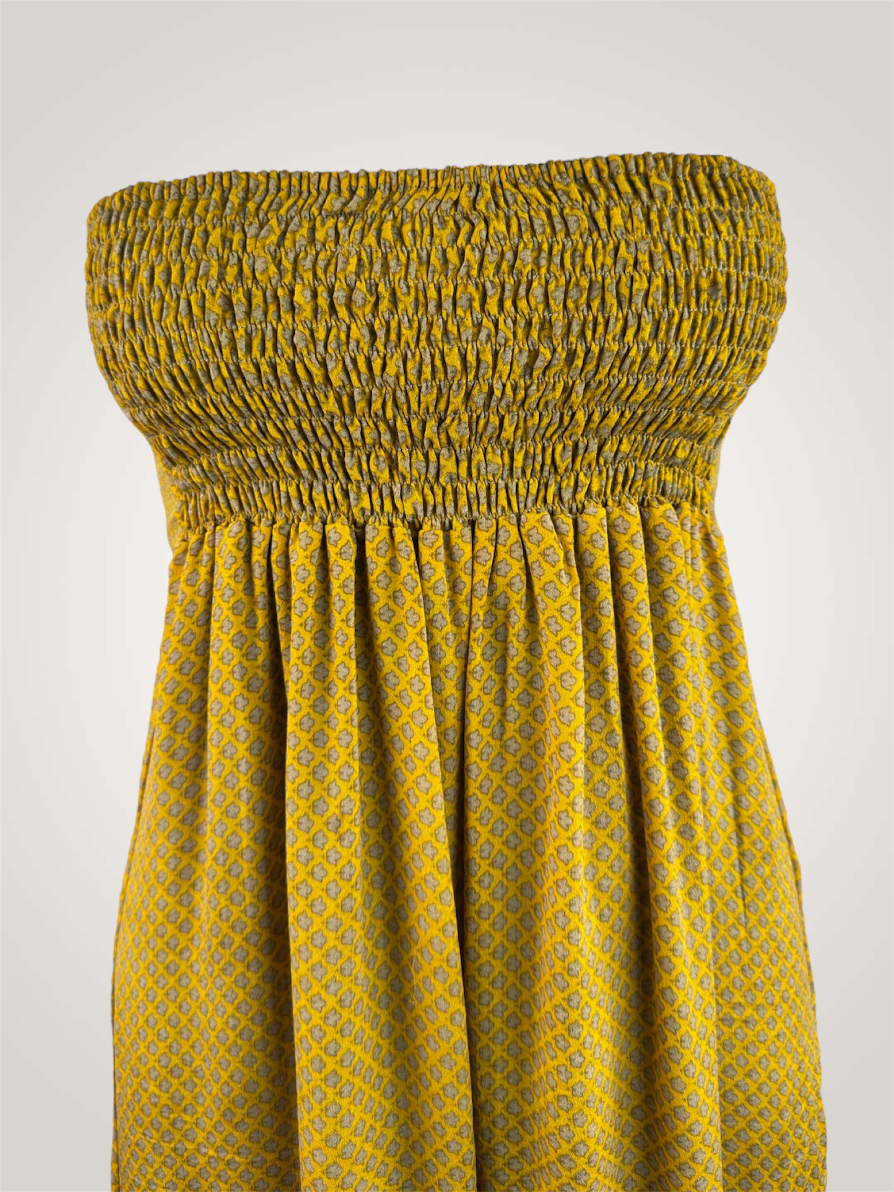 Robe jupe réversible soie recyclée