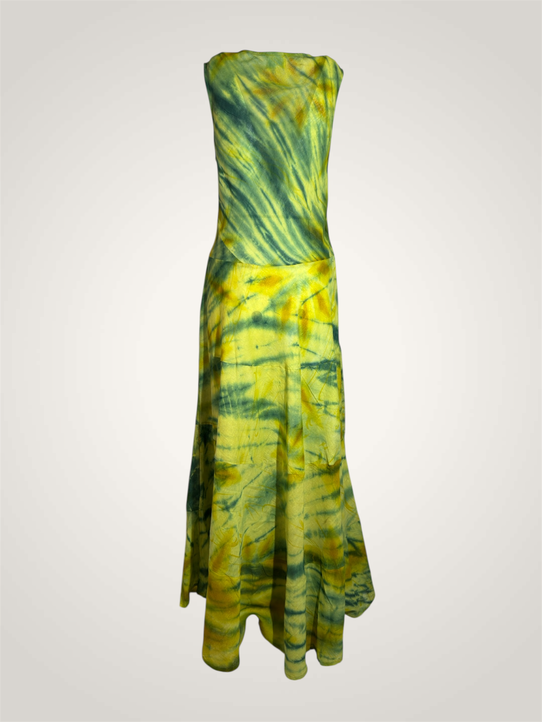 Robe voile de coton - coupe biais